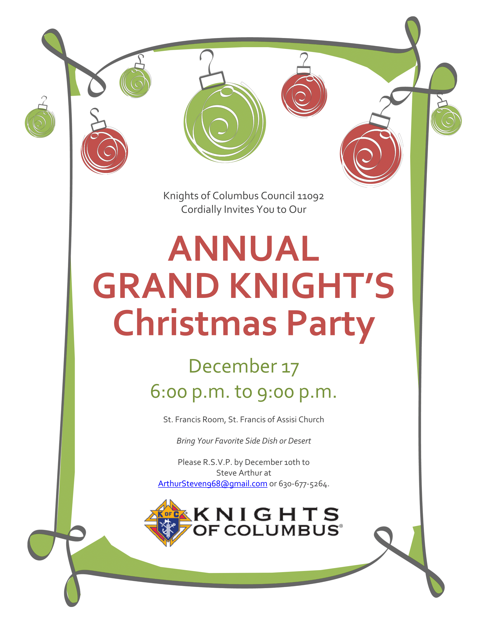 Join Us for Our Annual Christmas Party