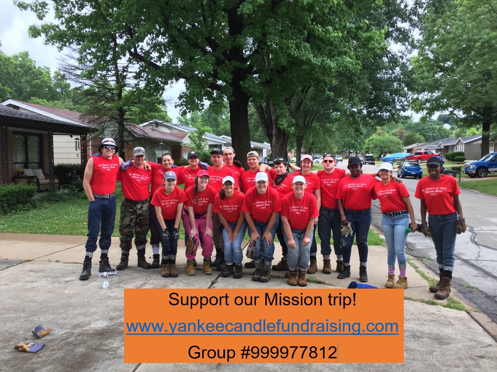 Help Support the Teen Mission Trip