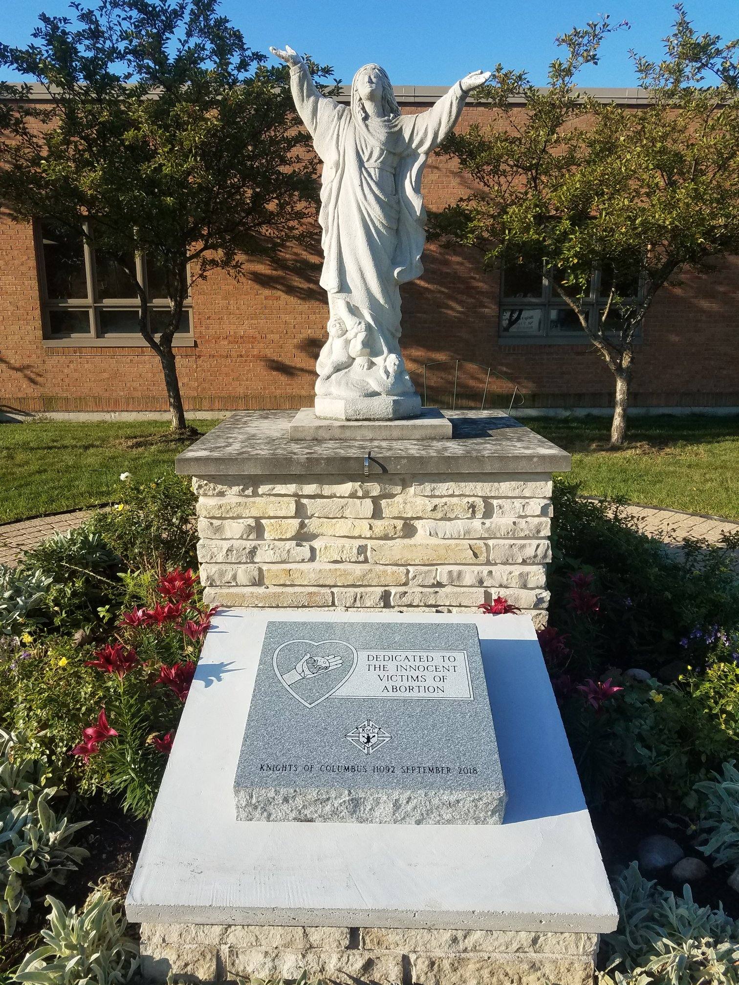 Our Council Dedicates a Memorial to Victims of Abortion