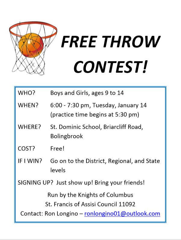 Basketball Free-throw Contest is Back!